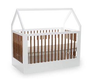 Cuna Sognare Practic Montessori blanco/miel Kidscool
