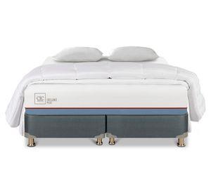 Box americano 2 plazas Excellence plus base dividida + almohadas + plumón Cic