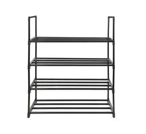 Organizador zapatos 4 niveles negro