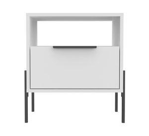 Velador 1 cajón White Collection TuHome