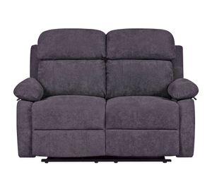 Sofá reclinable 2 cuerpos Albert gris M+Design
