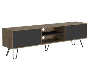 Rack TV 70'' Vassel miel/plomo TuHome