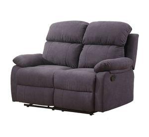 Sofá reclinable 2 cuerpos Albert gris M+Design