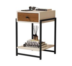 Velador  1 cajón JB1414-PE Be Design