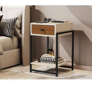 Velador  1 cajón JB1414-PE Be Design