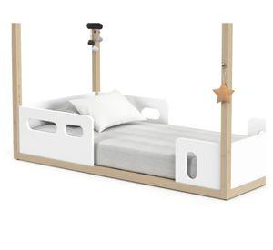 Cama infantil casita Liv blanco Kidscool