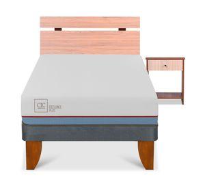 Cama europea 1.5 plazas Excellence plus + set Olmo Cic