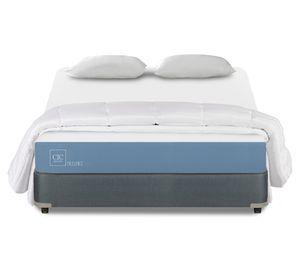Box americano 2 plazas x 190 cm Excellence + almohadas + plumón Cic