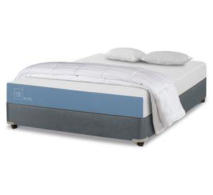 Box americano 2 plazas x 190 cm Excellence + almohadas + plumón Cic