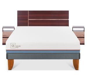Cama europea 2 plazas Excellence plus + set Enio Cic