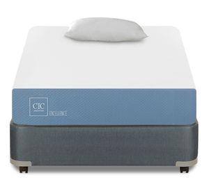 Box americano 1.5 plazas x 190 cm Excellence + almohada Cic