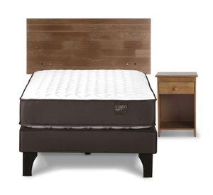 Cama europea 1 plaza Ergo T + set Tabor caramelo Rosen