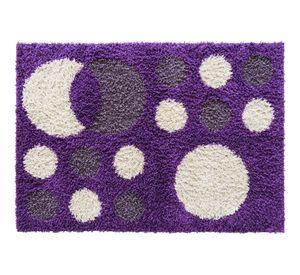 Alfombra infantil 120x170 cm Circles morado Idetex