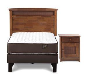 Cama europea 1.5 plazas Ergo T + set Veneto Rosen