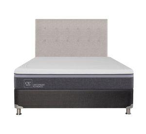 Box spring 2 plazas Ortopedic advance B5 + respaldo Tigris Cic