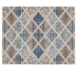 Alfombra vintage 195x285 cm Sky 3 blue Idetex
