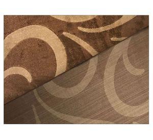 Alfombra 133x180 cm Frize Carved 3 café Idetex.