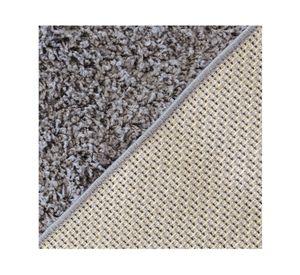 Alfombra shaggy 50x100 cm Lisa gris Idetex.