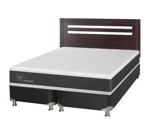 Box spring 2 plazas Ortopedic base dividida B5 + respaldo New Múnich Cic
