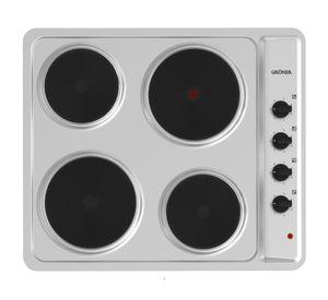 Encimera eléctrica QEE4T inox 4 quemadores