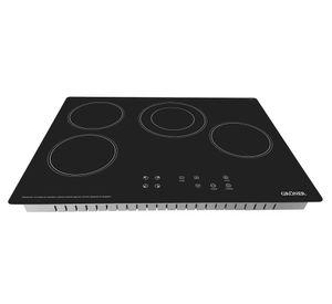Encimera eléctrica 4 quemadores HE4TB Gröner