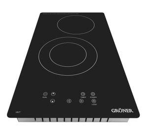 Encimera vitrocerámica HE2TB touch 2 quemadores
