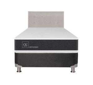 Box spring 1,5 plazas Ortopedic + respaldo Tigris Cic