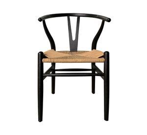 Silla Leia natural/negro M+Design