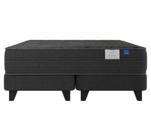 Cama europea Black 2 plazas base dividida