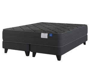 Cama europea Black 2 plazas base dividida