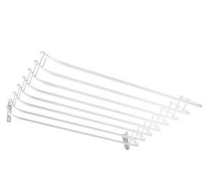 Tendedero plegable 80 cm blanco.