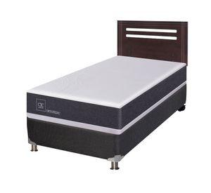 Box spring New Ortopedic 1 plaza + respaldo Munich Cic