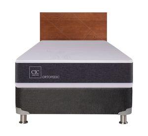 Box spring New Ortopedic 1 plaza +&nbsp;respaldo Villarrica Cic
