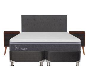 Box spring 2 plazas Ortopedic advance base dividida B5 + set Éufrates/ Niger Cic