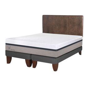 Cama europea 2 plazas Balance base dividida + respaldo Baker Cic