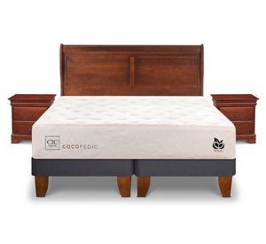 Cama europea 2 plazas Cocopedic + Set Miro Cic.