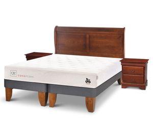 Cama europea 2 plazas Cocopedic + Set Miro Cic.