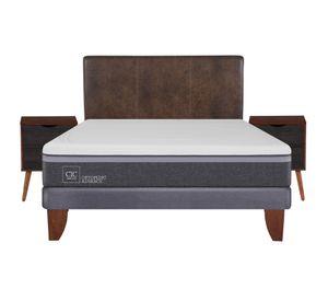 Cama europea 2 plazas Ortopedic advance + set Baker/ Niger Cic