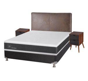 Box spring 2 plazas Ortopedic B5 + set Baker/ Niger Cic