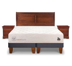 Cama europea King Cocopedic + Set Miro Cic.