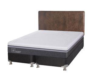 Box spring 2 plazas Ortopedic advance base dividida B5 + respaldo Baker Cic
