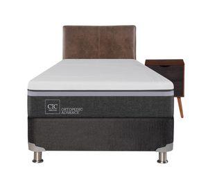 Box spring 1,5 plazas Ortopedic advance + set Níger/Baker Cic