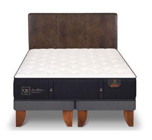 Cama Europea King Premium + respaldo Baker Cic