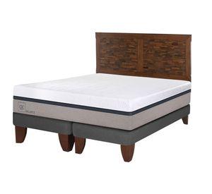 Cama europea 2 plazas Balance base dividida + respaldo Antique Cic