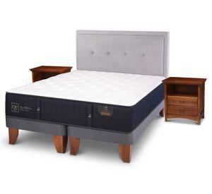 Cama europea 2 plazas Premium base dividida + set Ganges/ Indo Cic