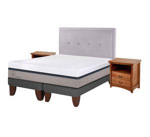 Cama europea 2 plazas Balance base dividida + set Ganges/ Indo Cic