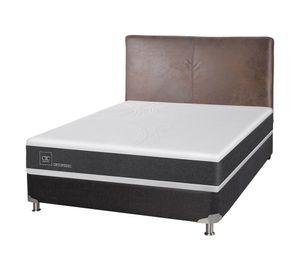 Box spring 2 plazas Ortopedic B5 + respaldo Baker Cic