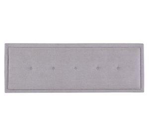 Respaldo king Ganges gris perla Cic