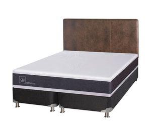 Box spring 2 plazas Ortopedic base dividida B5 + respaldo Baker Cic