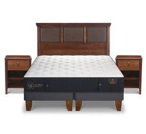 Cama europea 2 plazas Premium base dividida + set New Torino caramelo Cic